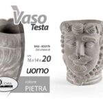 TESTA P.VASO UOMO 16X14X20CM ART.821370