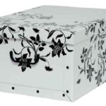 SCATOLA P/BIANCHERIA 50X40X25 BIANCA