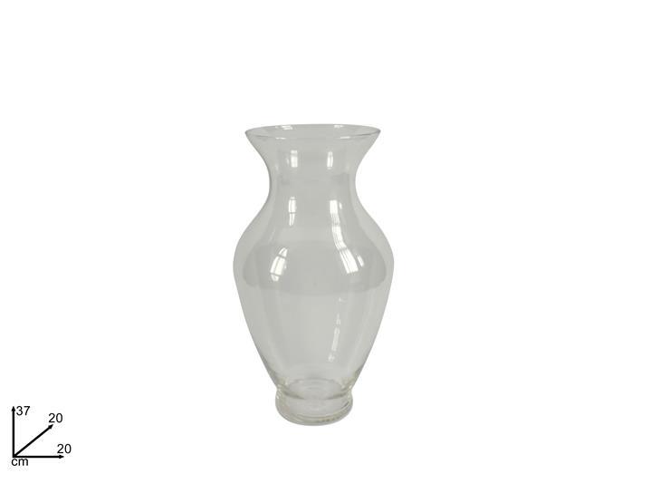 VASO VETRO FLORA 37CM ART 13231-37 VASO VETRO FLORA 37CM ART 13231-37