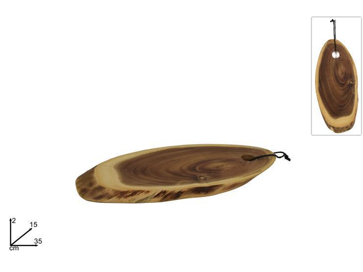 TAGLIERE ACACIA 35X15CM ART.GW308 TAGLIERE ACACIA 35X15CM ART.GW308