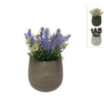 VASO VISO C/PIANTINA 4 COL. EVA5767