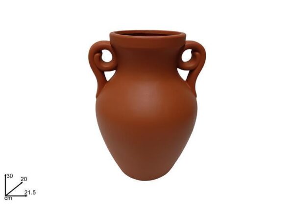 VASO ANFORA 30 CM TERRA DI SIENA 230085-18/1248 ART.DEV23026231