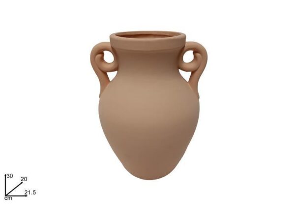 VASO ANFORA 30 CM ROSA 230085PINK ART.DEV23026261