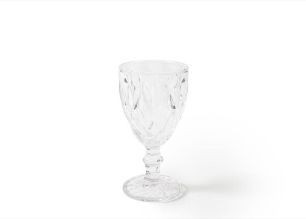 BICCHIERE IN VETRO TRASPARENTE " JEWEL" CALICE ART.10533 -