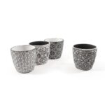 VASO IN COCCIO DIAM.13,5XH.12.5CM DISEGNI ASS. ART.29907 -