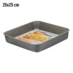 TEGLIA LASAGNERA HAPPY STONE ALTA QUADRATA 25X25XH.5CM ART.11709 $