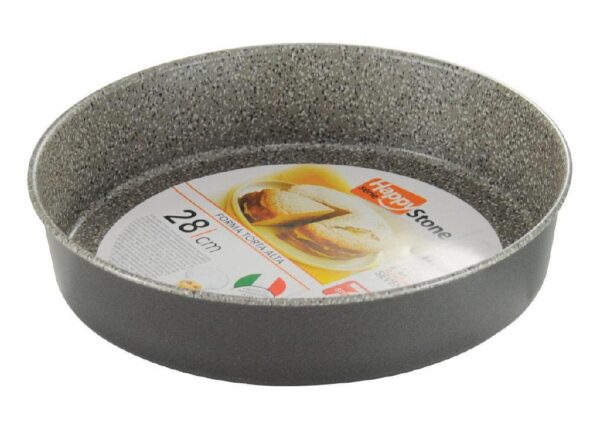 TEGLIA HAPPY STONE FORMA TORTA ROTONDA ALTA CM.22 $