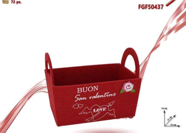 CASSETTA LOVE 17X11X14CM 50437