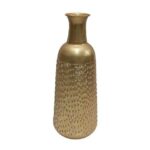 VASO METALLO CON MANICI 47X19 CM ORO/BIANCO DL010/G-W&CCEDIL ART.XNA24013631
