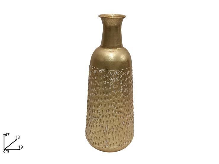 VASO METALLO CON MANICI 47X19 CM ORO/BIANCO DL010/G-W&CCEDIL ART.XNA24013631 VASO METALLO CON MANICI 47X19 CM ORO/BIANCO DL010/G-W&CCEDIL ART.XNA24013631