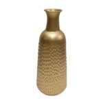 VASO METALLO CON MANICI 47X19 CM ORO DL010/G&CCEDIL ART.XNA24013641