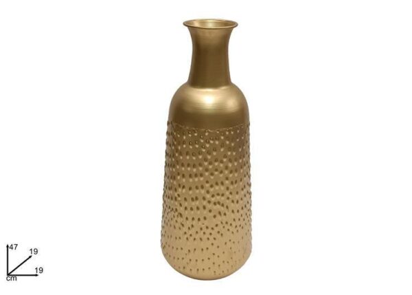 VASO METALLO CON MANICI 47X19 CM ORO DL010/G&CCEDIL ART.XNA24013641
