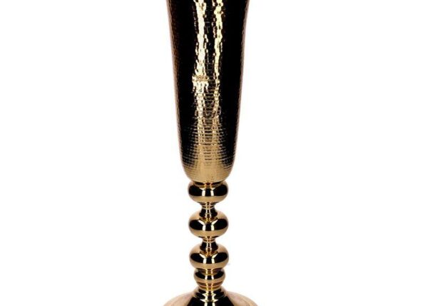 VASO METALLO ORO CM 16X16H56