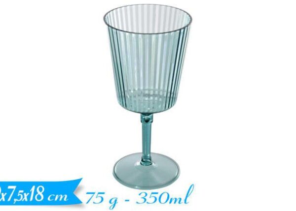 CALICE TRASP. VERDE ACQUA ART.549949