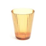 BICCHIERE IN POLISTIRENE AMBRA DIAM.8.5XH.10CM ART.02415 -