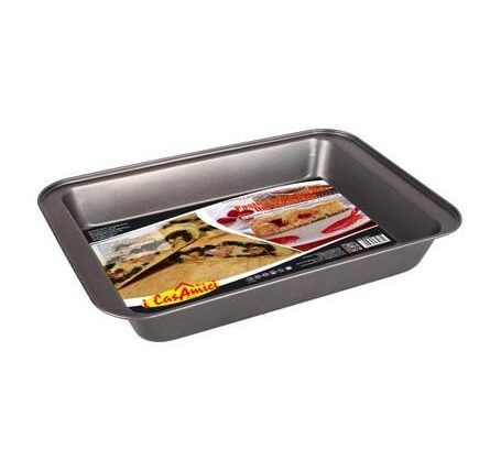 TEGLIA IN TEFLON RETTANGOLARE 37,5X27,5X5CM