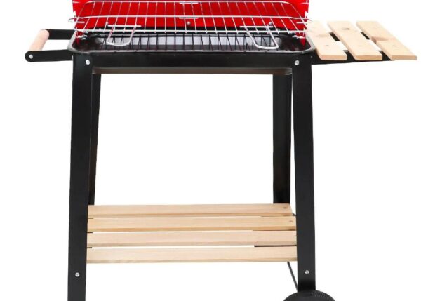 BARBEQUE RETTANGOLARE C/RIPIAN LEGNO 51X32X69 PD60 ART.2600053