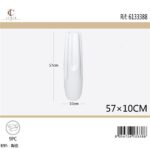 VASO CERAMICA H57 BIANCO ART.6133388