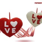 CUORE PELUCHE C/MUSICA E LUCE 35CM