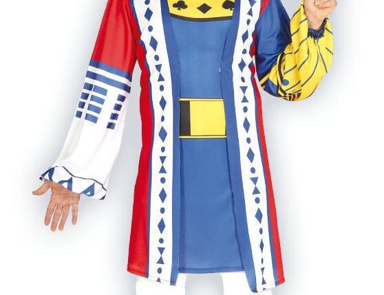 VESTITO RE DI CARTE ADULTO TG L