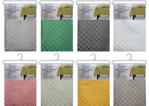 TOVAGLIA DAMINA T.U. 140X180CM X6 POSTI ASS.