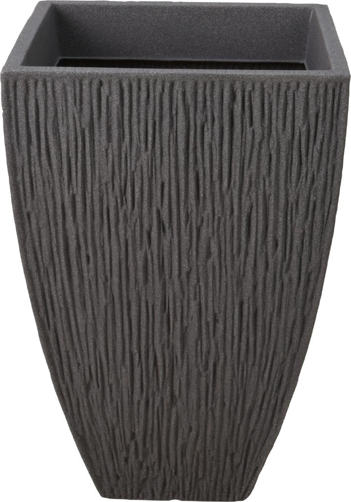 VASO PE GRIGIO 40X40XH60CM QUADRATO ART.Y54199030 VASO PE GRIGIO 40X40XH60CM QUADRATO ART.Y54199030