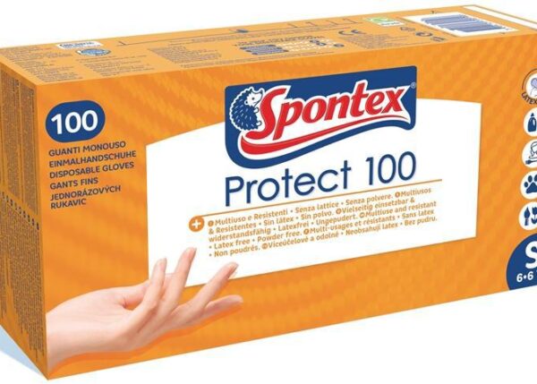 SPONTEX GUANTI VINILE SX100 PICCOLI