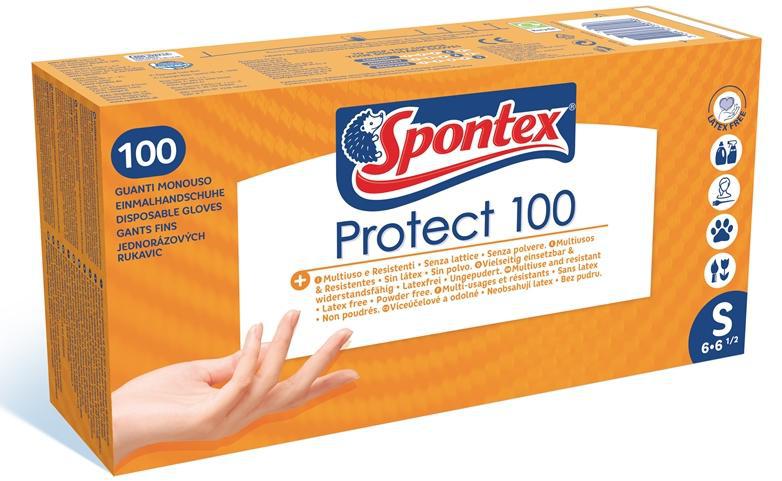 SPONTEX GUANTI VINILE SX100 PICCOLI SPONTEX GUANTI VINILE SX100 PICCOLI