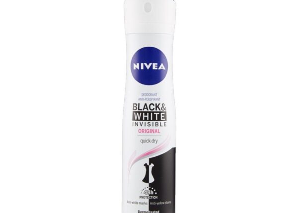 NIVEA DEO SPRAY 150 ML BLACK&WHITE