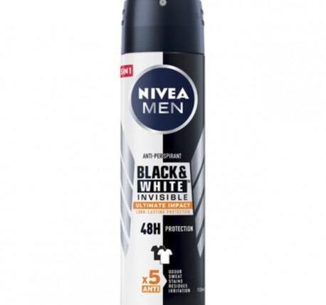 NIVEA DEO SPRAY 150 ML BLACK&WHITE FOR MAN