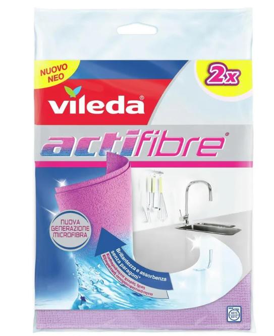 VILEDA PANNO ACTIFIBRE PANNO UNIVERSALE 2PZ PVA VILEDA PANNO ACTIFIBRE PANNO UNIVERSALE 2PZ PVA