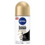 NIVEA DEO ROLL-ON 50ML B&W INV.5IN1 SILKY