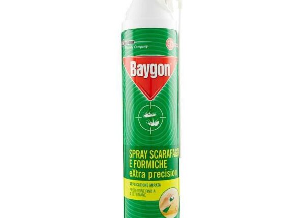 BAYGON SCHIUMA 400ML EXTRA PRECISIONSPRRAY SCAFAGI E FORMICHE