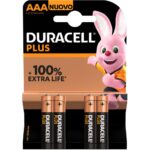 DURACELL MINI STILO NEW PLUS X 4 PZ