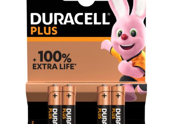 DURACELL MINI STILO NEW PLUS X 4 PZ