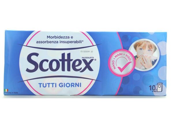 SCOTTEX FAZZOLETTI 10PZ