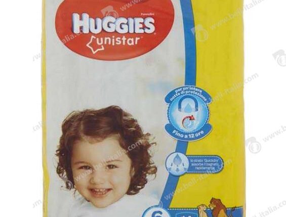HUGGIES UNISTAR 6 XLARGE 14 PZ