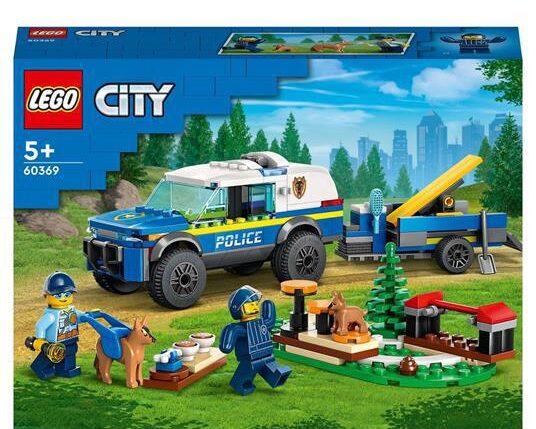 LEGO CITY ADDESTRAMENTO CINOFILO 60369