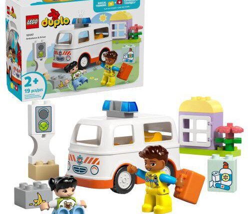 LEGO DUPLO AMBULANZA E AUTISTA 10447