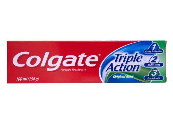 COLGATE DENT.100 ML TRIPLE ACTION AL FLUORO MENTA