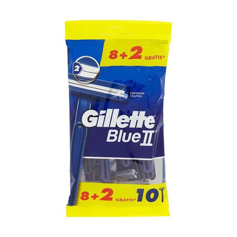 GILLETTE BLU II RADI E GETTA X10PZ. GILLETTE BLU II RADI E GETTA X10PZ.