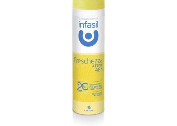 INFASIL DEO SPRAY 150 ML FRESCHEZZA ATTIVA LIMONE