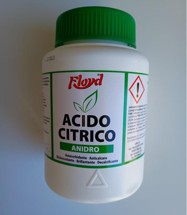 FLOYD ACIDO CITRICO POLVERE 500GR FLOYD ACIDO CITRICO POLVERE 500GR