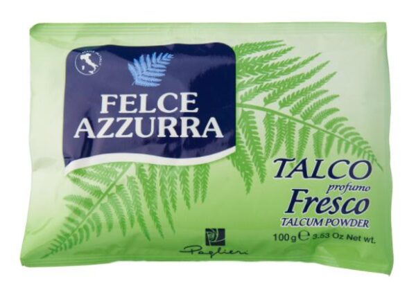 FELCE AZZ.TALCO BUSTA 100 GR FRESC.