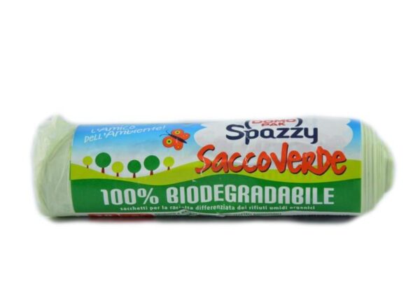 DOMOPAK SPAZZY DIFF. VERDE 20 LT. X 20 PZ 100%BIOD
