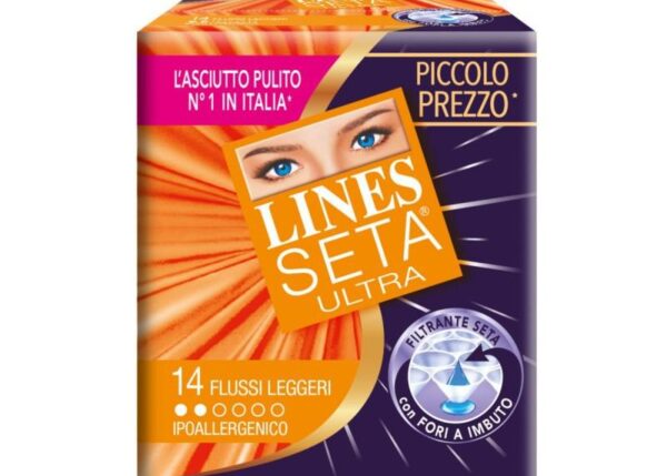 LINES SETA ULTRA FLUSSI LEGGERI X14