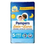 PAMPERS PANN.SOLE&LUNA 5 15PZ JR