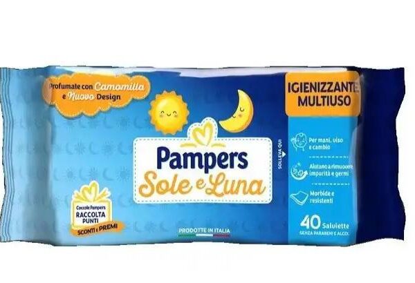 PAMPERS SALV.SOLE&LUNAX40