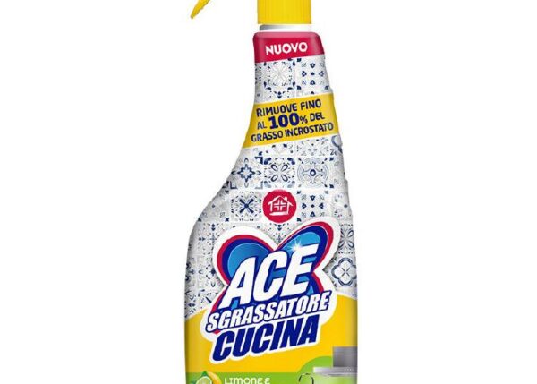 ACE SGRASS. SPRAY 600ML CUCINA LIMONE