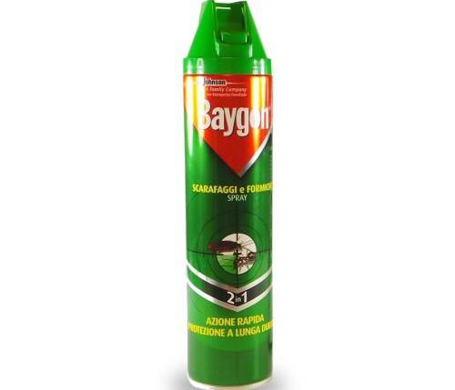 BAYGON SPRAY VERDE SCARAF. & FORMIC. 400 ML